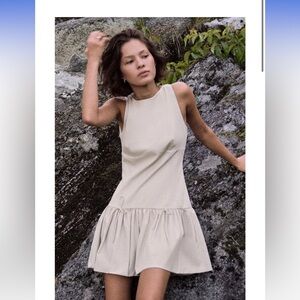 Zara Cream Mini Dress